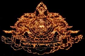 Lamp Offering by the ordained and lay practitioners of Drukpa Vietnam, joining hands together to dispell the darkness of samsara